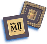 CPU Cyrix/ IBM /M II    300 MMX  2.9V