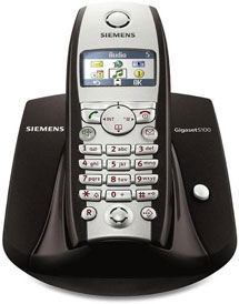 Р/телефон Siemens Gigaset S100 Colour <Espresso> (трубка с цв. ЖК диспл.,База) стандарт-DECT, РО, ГТ